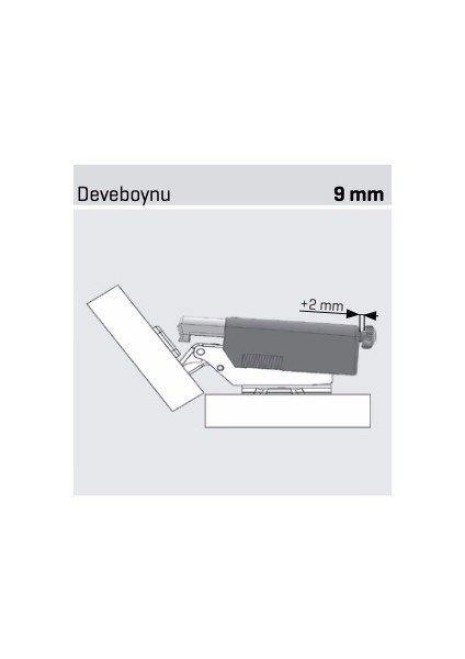 Star Menteşe Yavaşlatıcı Düz-Gri