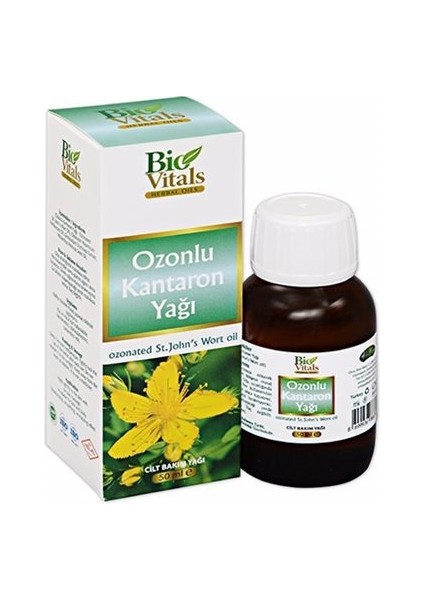 Bio Vitals Ozonlu Kantaron Yağı 50 ml