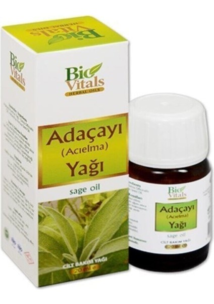 Bio Vitals Adaçayı Yağı 20 ml