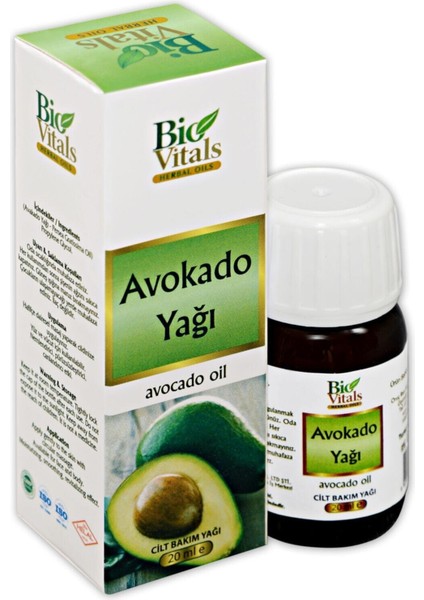 Avokado Yağı 20 ml