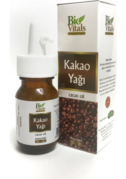 Bio Vitals Kakao Yağı 20 ml