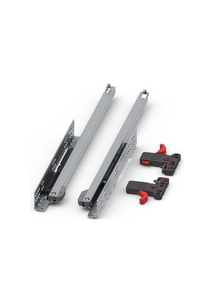 Smart Slide Tandem Çekmece Rayı Kısmi-Frenli 40 cm