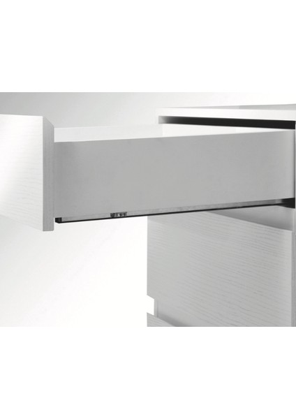 Smart Slide Bas Aç Tam Açılım Mandallı Çekmece Rayı 45 cm