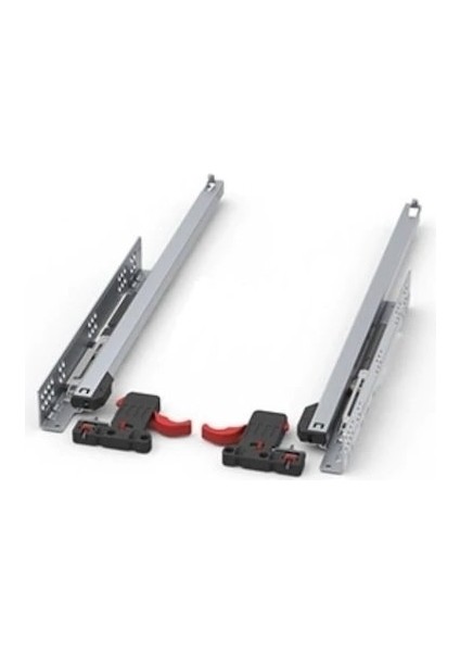 Smart Slide Tandem Çekmece Rayı Tam-Frenli 25 cm