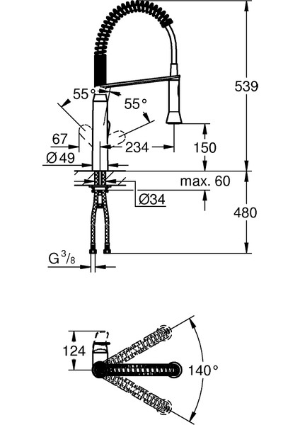 K7 Tek Kumandalı Eviye Bataryası 31379DC0 modelleri