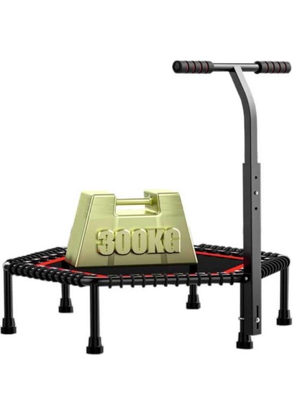 XTR Fitness Tutunmalı Trambolin 106 cm Kırmızı