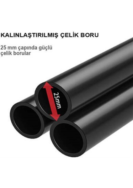 XTR Fitness Tutunmalı Trambolin 106 cm Kırmızı