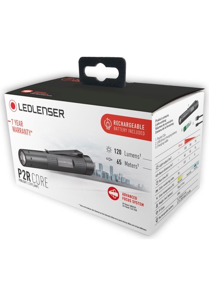 Ledlenser P2R Core Şarj Edilebilir LED Kalem El Feneri