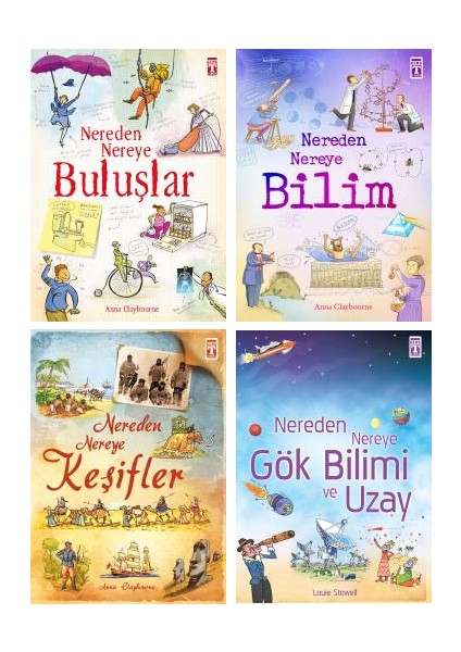 Nereden Nereye Seti 4 Kitap