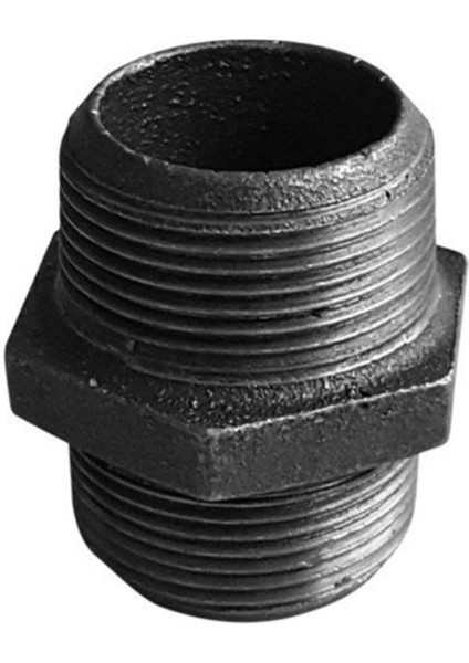 Nipel Dişli Siyah 1.1/4''