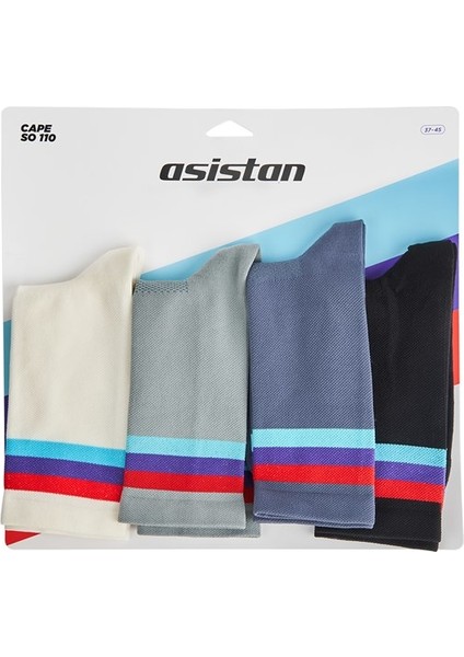 Cape So 110 Çorap 4lü Set Multıcolor-Std