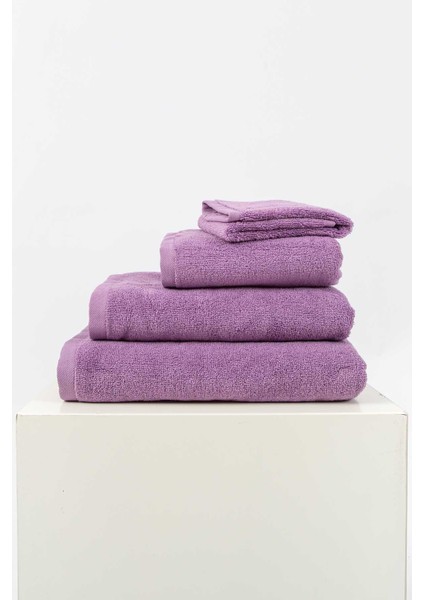 Colet %100 Pamuk Banyo Havlusu Lila 90x150 fırsatları