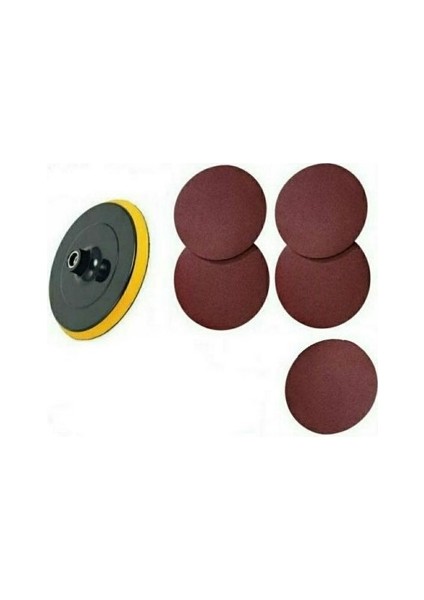 Cırt Zımpara 115 mm 10+1 (180 Kum)
