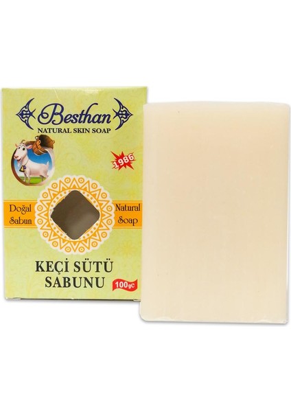 Doğal Keçi Sütü Sabunu 100 gr x 10 Adet