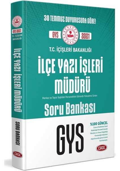 T.C. Içişleri Bakanlığı Ilçe Yazı Işleri Müdürü GYS Soru Bankası