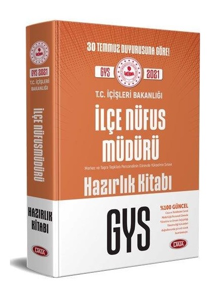 T.C. Içişleri Bakanlığı Nüfus Müdürü GYS Hazırlık Kitabı