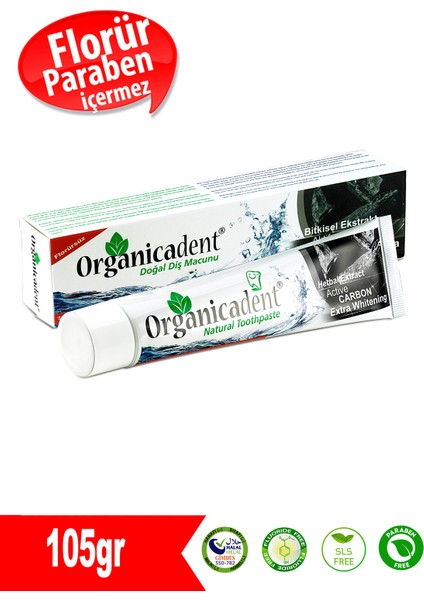 Aktif Karbonlu + Doğal Çocuk Diş Macunu (3'lü Paket)