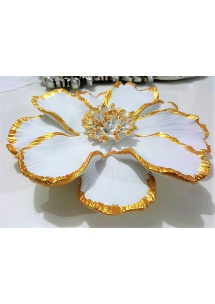 3 Boyutlu 21cm Büyük Çiçek Masa, Duvar Süsü Silikon Kalıp K-604 fiyatları