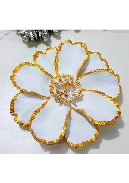 3 Boyutlu 21cm Büyük Çiçek Masa, Duvar Süsü Silikon Kalıp K-604 fırsatları