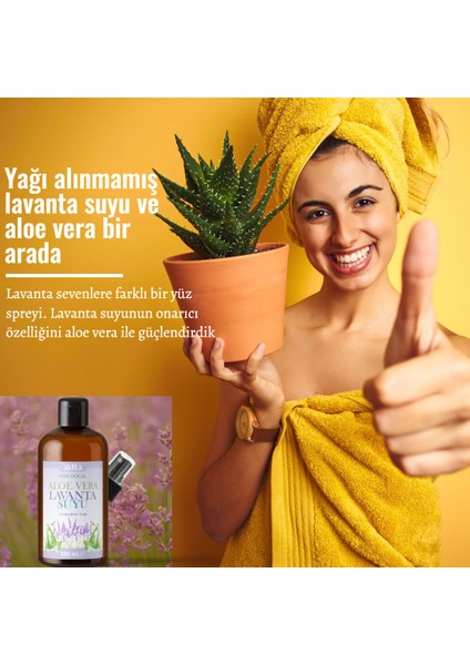 % 100 Doğal Aloe Vera Lavanta Suyu Cam Şişe 100 ml modelleri