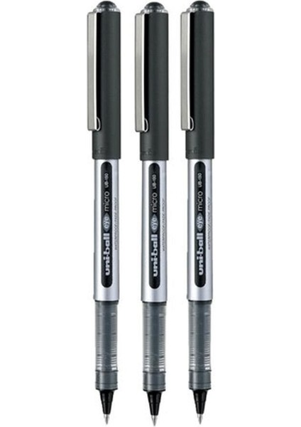 Eye Micro 0.5 Roller Kalem Siyah 3'lü