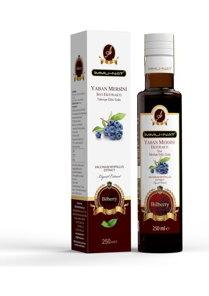 Yaban Mersini Sıvı Ekstraktı 250 ml