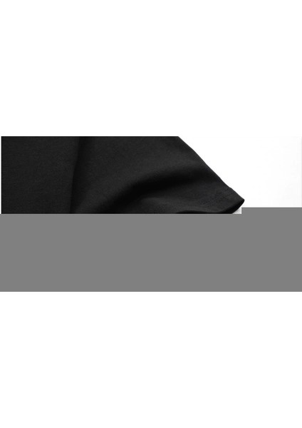 Twitch Logo Baskılı Siyah Erkek Örme Tshirt