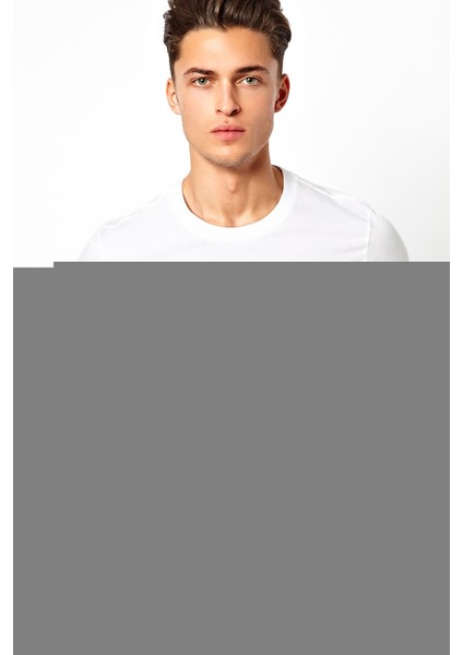 Hogwarts Draco Dormıens Nunquam Titillandus Baskılı Beyaz Erkek Örme Tshirt