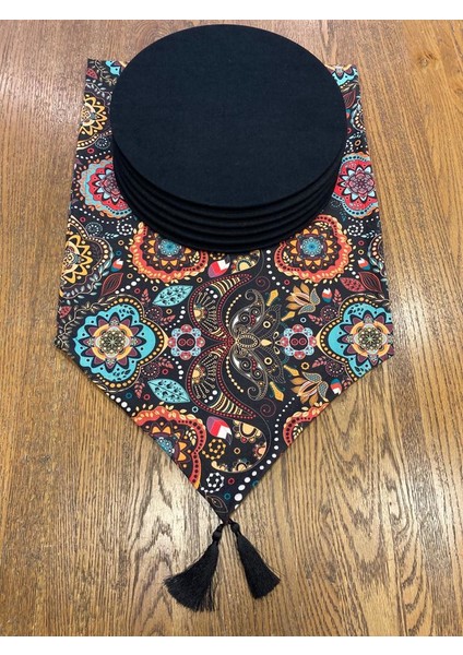 Otantik Mandala Runner Supla Takım