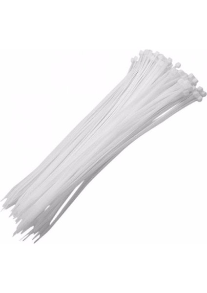Kablo Bağı Beyaz 2.5X200 mm 100 Adet