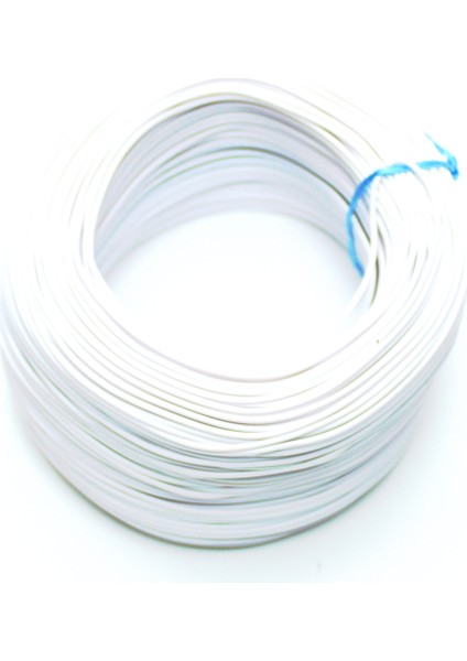100 Metre Çok Damarlı Montaj Kablosu 24 Awg - Beyaz