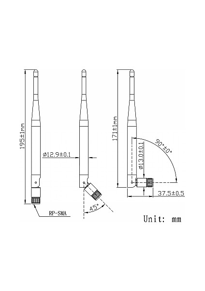 LTE-G-410 868 Mhz - Rf Anten