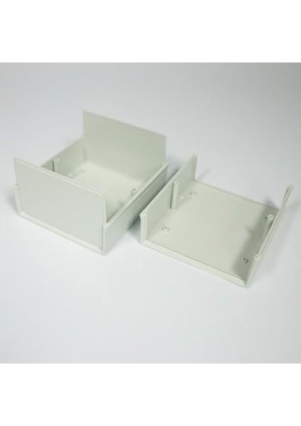 126 x 137 x 82 mm Proje Kutusu (Açık Gri)