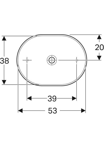 Variform Eliptik Çanak Lavabo - 500.774.01.2 modelleri