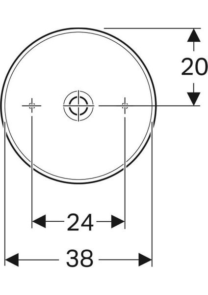 Variform Yuvarlak Çanak Lavabo - 500.768.01.2