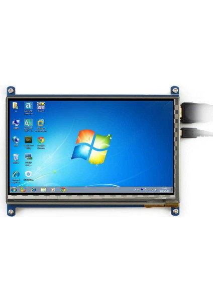 7 Inch HDMI Kapasitif Dokunmatik LCD Ekran - 1024X600 (C)