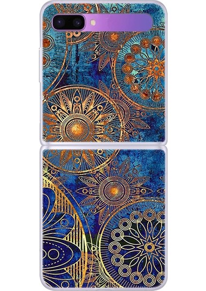 Çiçek Desenli Kapaklı Telefon Kılıfı (Yurt Dışından)