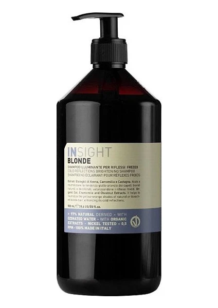 Insight Blonde Soğuk Yansıma Veren Şampuanı 900ML