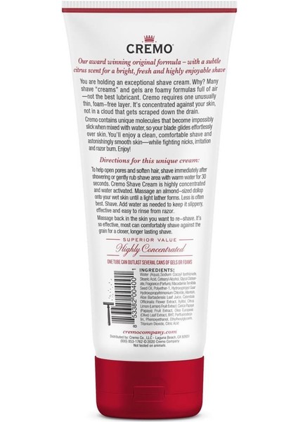 Original Tıraş Kremi Classic 177ML