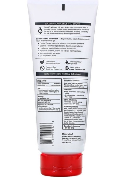 Eczema Relief Vücut Kremi 396GR