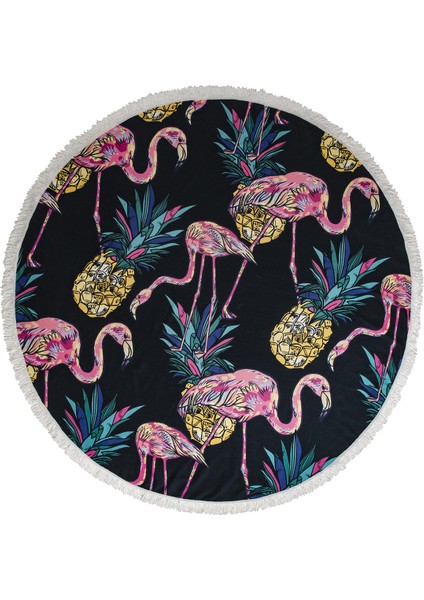 Yuvarlak Plaj Havlusu - Mıamı fiyatları