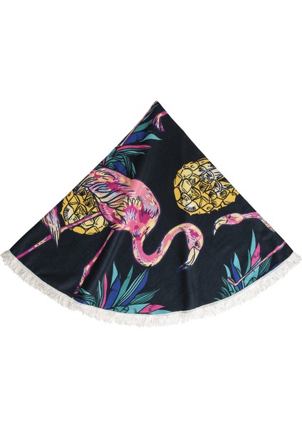 Yuvarlak Plaj Havlusu - Mıamı modelleri