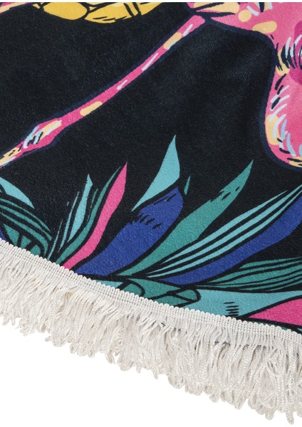 Yuvarlak Plaj Havlusu - Mıamı indirimleri