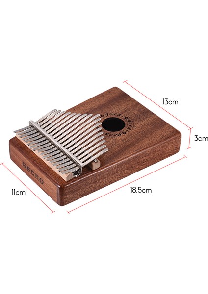 17 Tuşları Elektrikli Kalimba Başparmak Piyano Set (Yurt Dışından)