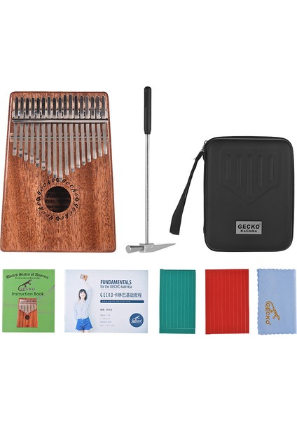 17 Tuşları Elektrikli Kalimba Başparmak Piyano Set (Yurt Dışından)