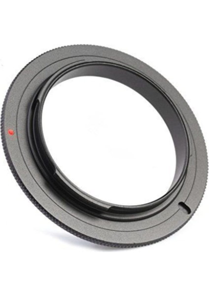 Canon 50MM 1.4 Için Ters Makro Adaptörü 58MM