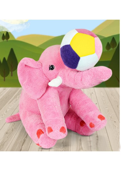 Özgüner Uyku Arkadaşı Gri Fil 65 cm + Baby Soft Top