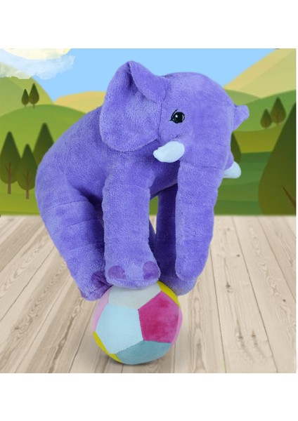 Özgüner Uyku Arkadaşı Gri Fil 65 cm + Baby Soft Top