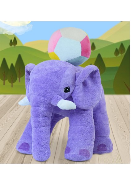 Özgüner Uyku Arkadaşı Gri Fil 65 cm + Baby Soft Top