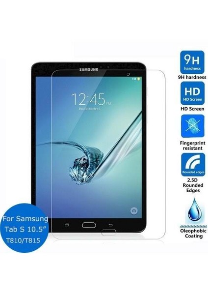 Samsung Galaxy Tab S2 T810 Kırılmaz Cam Ekran Koruyucu modelleri